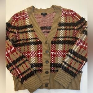 JCREW CARDIGAN SWEATER, SIZE SMALL
